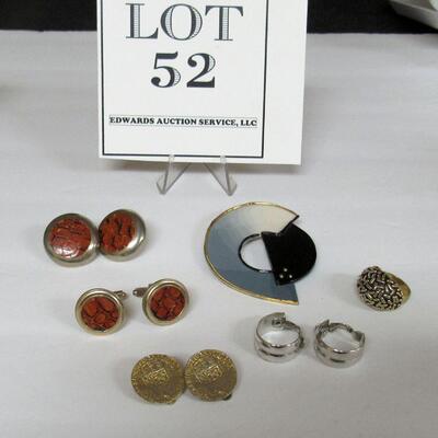 Lot of Jewelry With Modern Pin and More