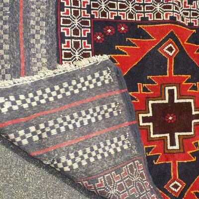 Southwest Navajo area rug.36 x 54. Hand made.