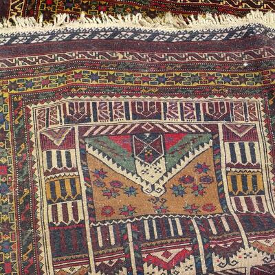 Native American hand made rug southwest.. 36 x 54.