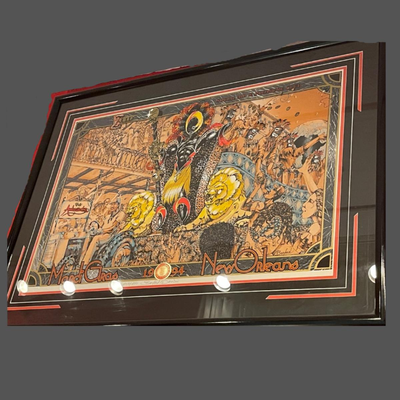 1994 Original Zulu Print - The Ambassador - Framed, Signed and Numbered