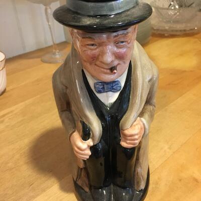 Winston Churchill Toby pitcher Royal Doulton, Made in England