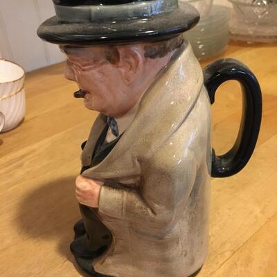Winston Churchill Toby pitcher Royal Doulton, Made in England