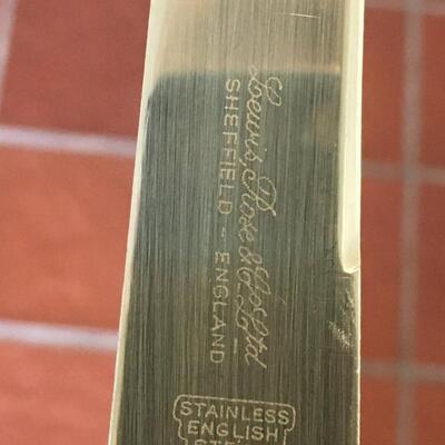 Sheffield antler handle knives