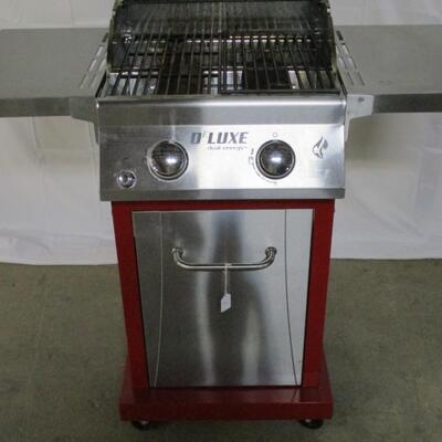 Deluxe Dual Energy Grill Comes With Propane Tank & Cover