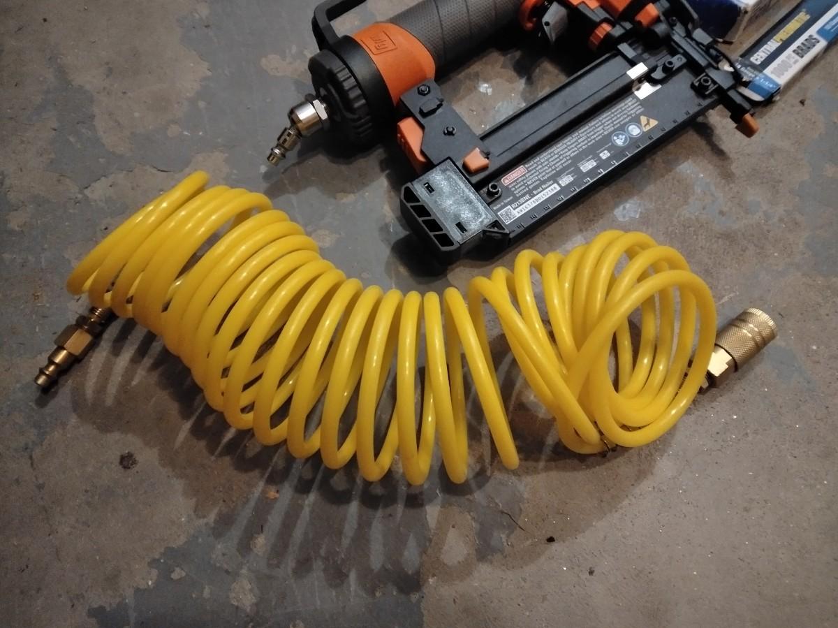 LOT 251 RIGID PNEUMATIC NAILER AND AIR HOSE