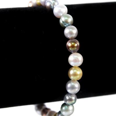 Grouping of 2 Honora Collection Freshwater pearl bracelets