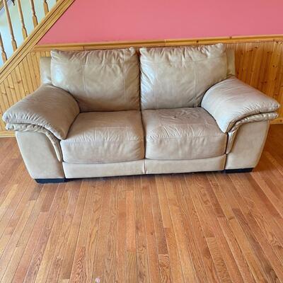 Faux Leather Loveseat (FR - SS)