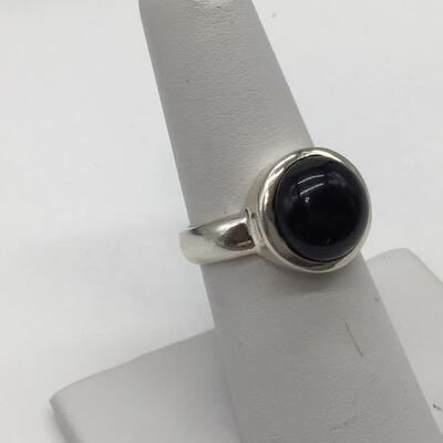 Silver and Onyx Ring Tested