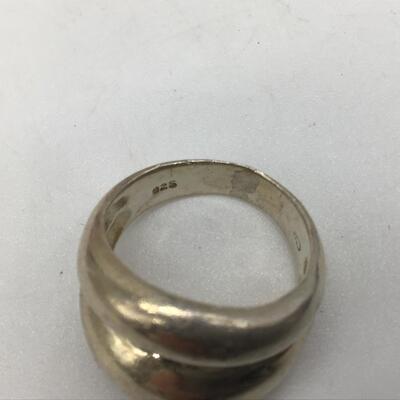 Chubby Silver Ring Marked