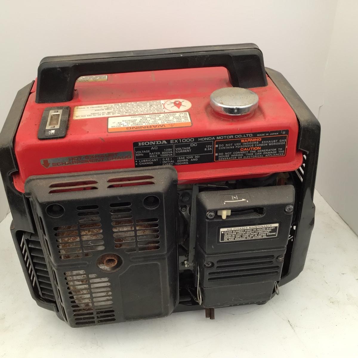 172 Honda Model EX1000 Gas Powered Generator