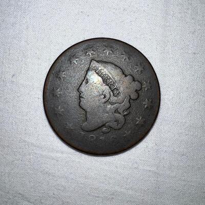 648  1816 Classic Head Large Cent U.S. Coin 200+ Years Old