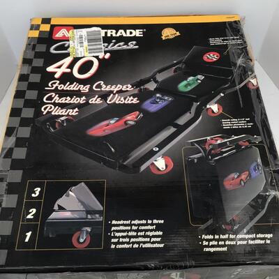 175 Alltrade Classics 40â€ Folding Automobile Folding Creeper