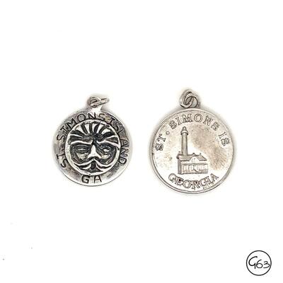 Grouping of 2 Sterling St. Simons Charms/Pendants