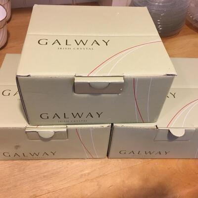 6 Galway Irish coffee glasses