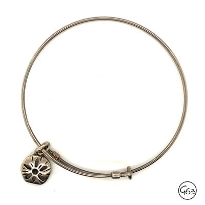 Sterling Sand Dollar Charm Bracelet