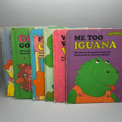 Vintage Lot of 6 Sweet Pickles Kids Story Reading Books