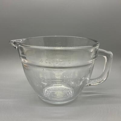 Clear Glass Anchor Hocking 4 c. Liquid Measuring Cup