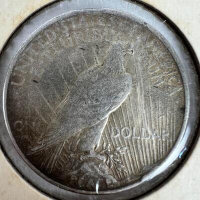 682  1922 Silver Peace Dollar