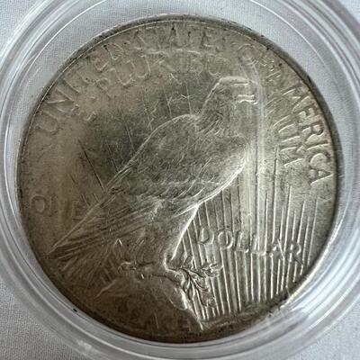 685  1923 Silver Peace Dollar