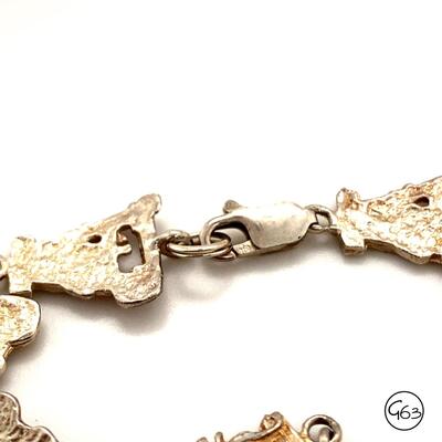 Sterling Alabama Bracelet