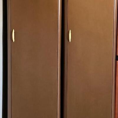 Two Stor-All Steel Cabinets/Wardrobes