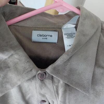 Claiborne LUKE men's suede shirt (new),