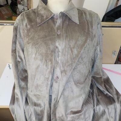 Claiborne LUKE men's suede shirt (new),