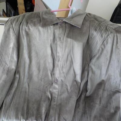 Claiborne LUKE men's suede shirt (new),