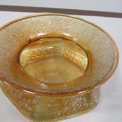 Carnival Glass Spittoon