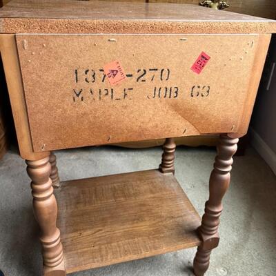 Bedside Table With Drawer