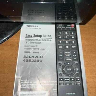 Toshiba 27' TV Working With Remote and Manual