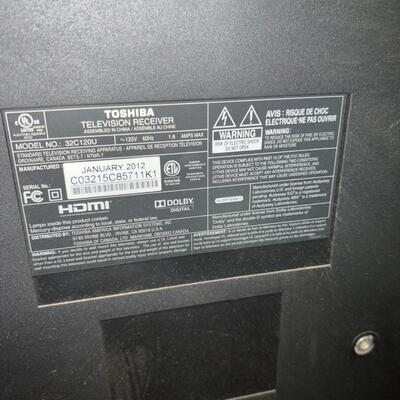 Toshiba 27' TV Working With Remote and Manual