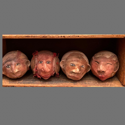 Lori Henderson Reclaimed Baseball Faces