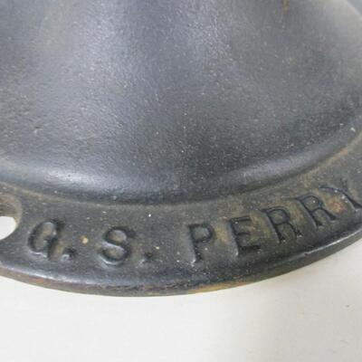 Cast Iron G. S. Perry & Co. Chair Base