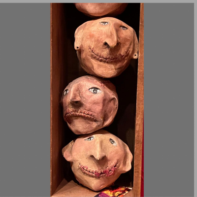 Lori Henderson Reclaimed Baseball Faces