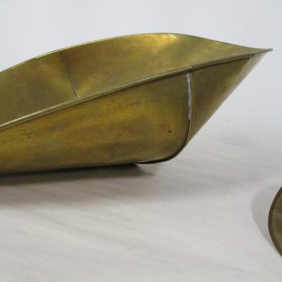 Pair of Brass Scale Pans