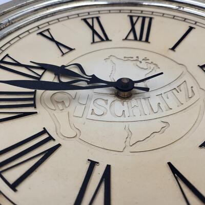 VINTAGE SCHLITZ CLOCK LIGHT