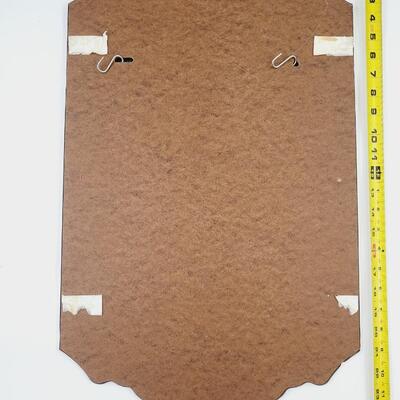 BUDWEISER METAL ADVERTISING WALL HANGING