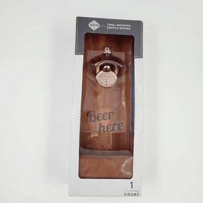 NIB DASHINE WALL MOUNTED BOTTLE OPENER