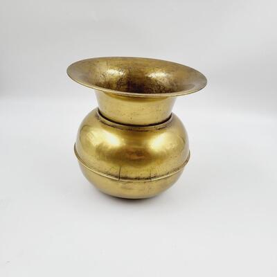 OLD BRASS BAR SPITTOON