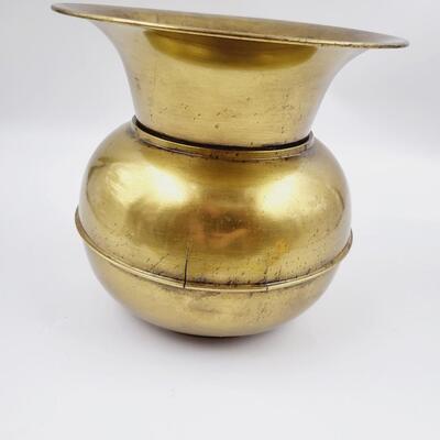 OLD BRASS BAR SPITTOON