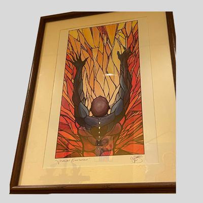 Vesalian Exultation by Marrus - Signed - 25 x 17