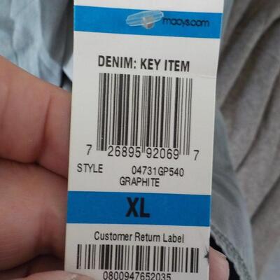 I-N-C International Concepts Casual Denium Jacket. X-Lg.