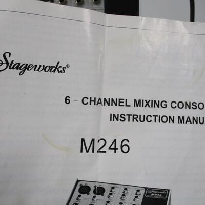 Stageworks M246 6 Channel Mixing Console