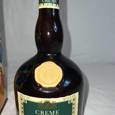 Grand Marnier 1990 Special Edition Art Tin / Unopened Bottle / France