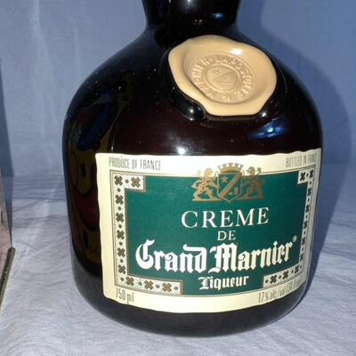 Grand Marnier 1990 Special Edition Art Tin / Unopened Bottle / France