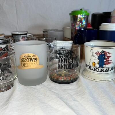 Lot of Vintage Glasses and Cups