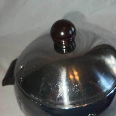 1950’s Penguin Aluminum Round Hot & Cold Server West End