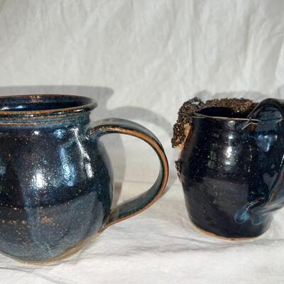 Vintage Artist Pottery Cups