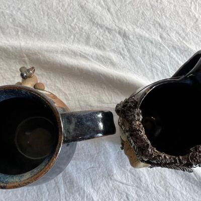 Vintage Artist Pottery Cups